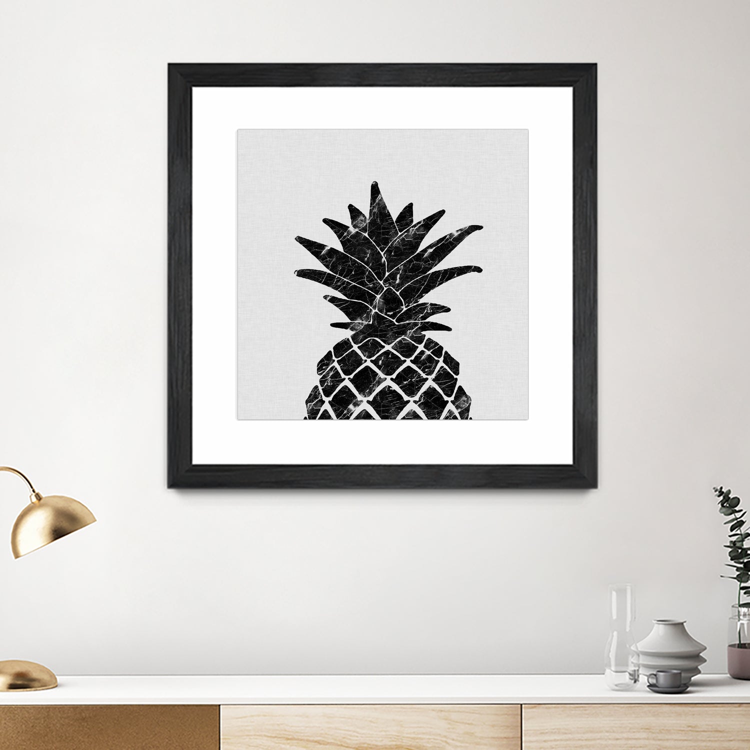 Marble Pineapple by Dana Shek on GIANT ART - white photo illustration