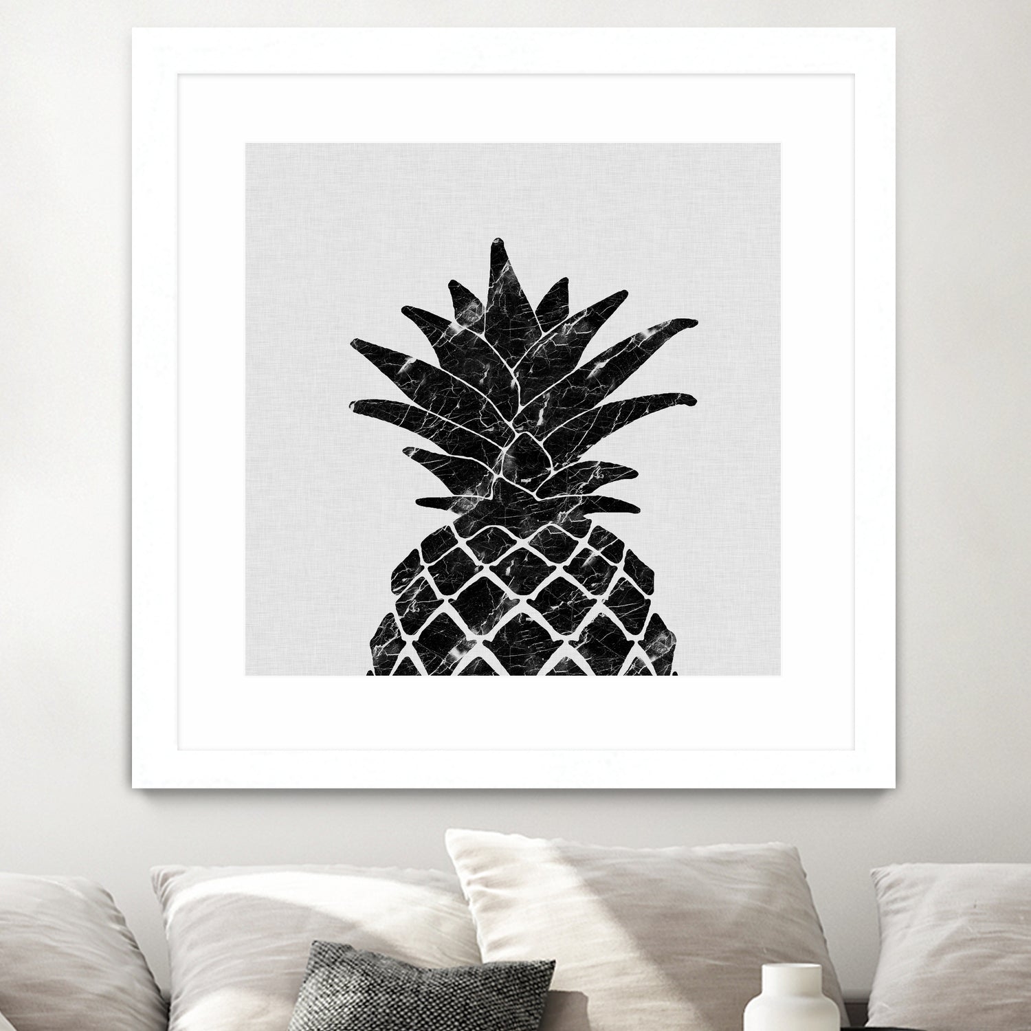 Marble Pineapple by Dana Shek on GIANT ART - white photo illustration