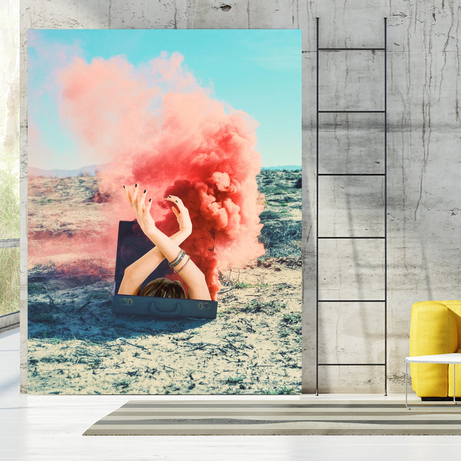 adventure begins by Kiki Castel on GIANT ART - pink photo manipulation