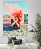 adventure begins by Kiki Castel on GIANT ART - pink photo manipulation