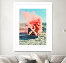 adventure begins by Kiki Castel on GIANT ART - pink photo manipulation