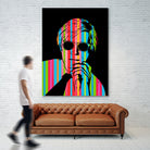 Andy Warhol | Dark | Pop Art by William Cuccio on GIANT ART - black digital drawing