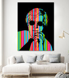 Andy Warhol | Dark | Pop Art by William Cuccio on GIANT ART - black digital drawing