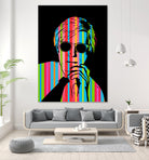 Andy Warhol | Dark | Pop Art by William Cuccio on GIANT ART - black digital drawing