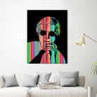 Andy Warhol | Dark | Pop Art by William Cuccio on GIANT ART - black digital drawing