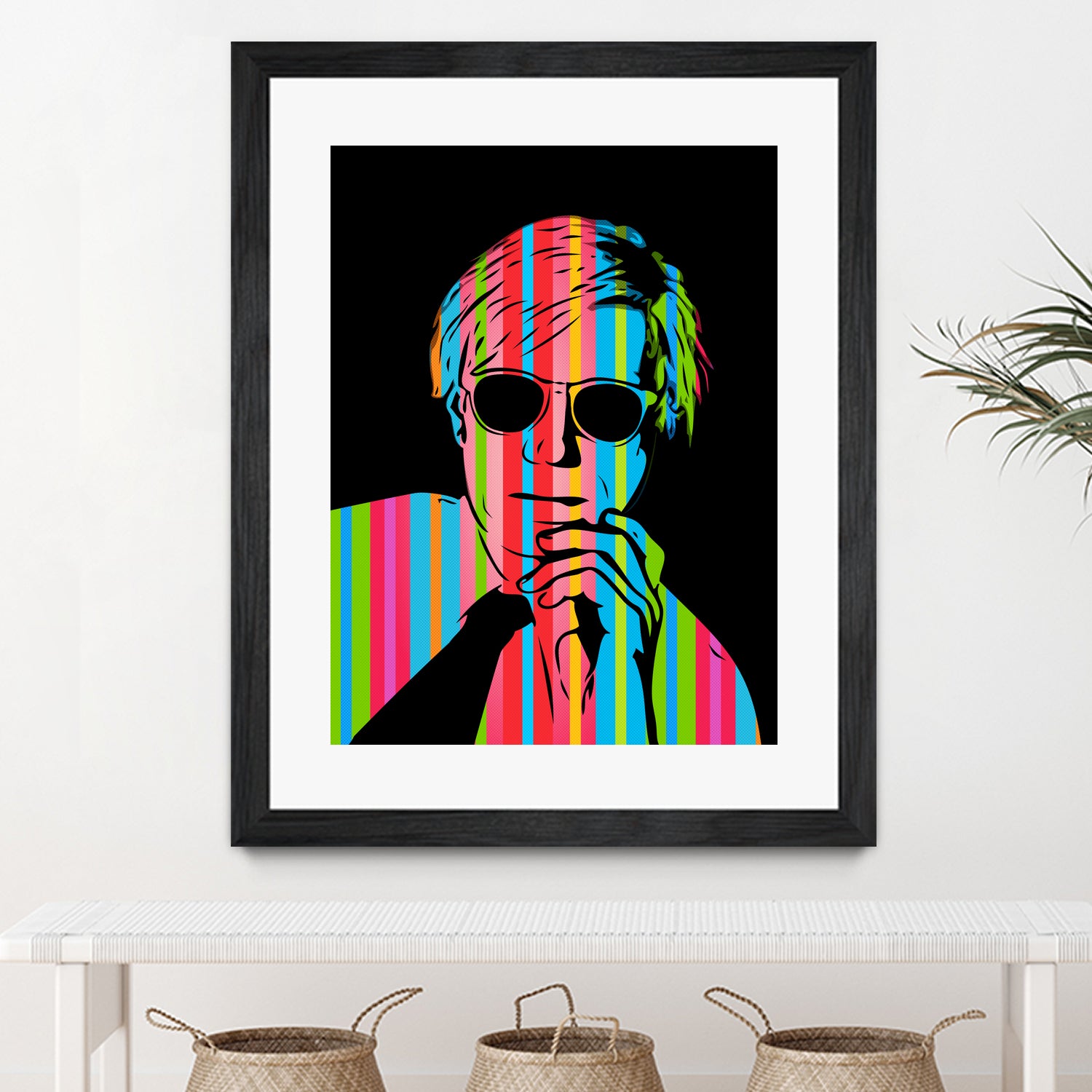 Andy Warhol | Dark | Pop Art by William Cuccio on GIANT ART - black digital drawing