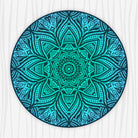 Mandala Aqua by Georgi Zhelyazkov on GIANT ART - blue vector illustration