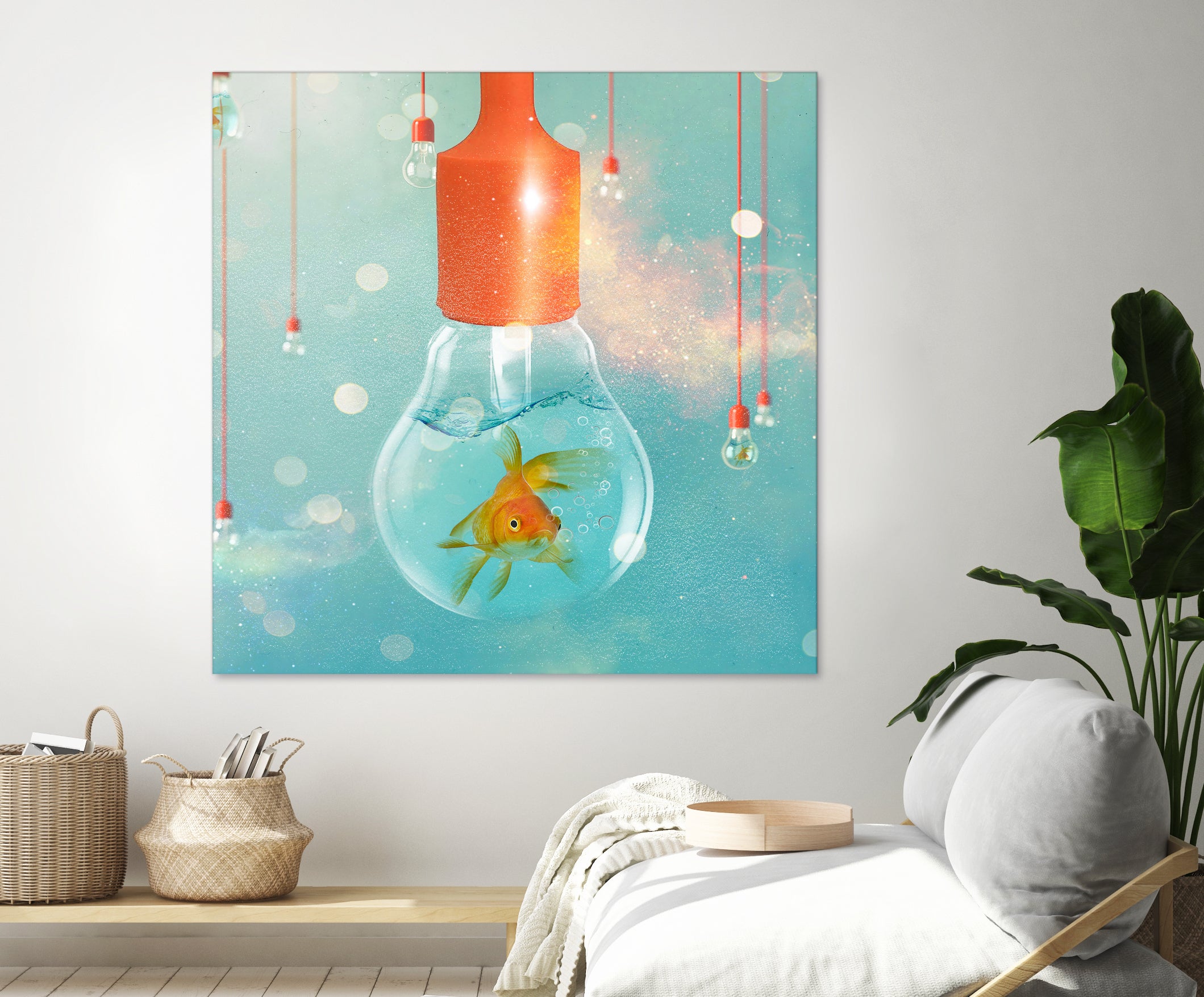 GOLDFISH IDEAS by Vin Zzep on GIANT ART - white digital drawing