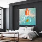 GOLDFISH IDEAS by Vin Zzep on GIANT ART - white digital drawing