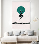 Falling with style by Menelaos Trompoukis on GIANT ART - white digital painting