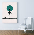 Falling with style by Menelaos Trompoukis on GIANT ART - white digital painting