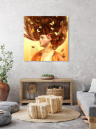 Flickering Dreams by Diogo Veríssimo on GIANT ART - orange photo manipulation