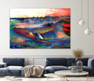 52HZ Whale by Srivatsan Aravamudan on GIANT ART - blue digital painting