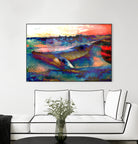 52HZ Whale by Srivatsan Aravamudan on GIANT ART - blue digital painting