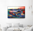 52HZ Whale by Srivatsan Aravamudan on GIANT ART - blue digital painting