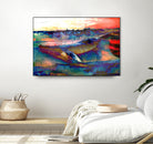 52HZ Whale by Srivatsan Aravamudan on GIANT ART - blue digital painting