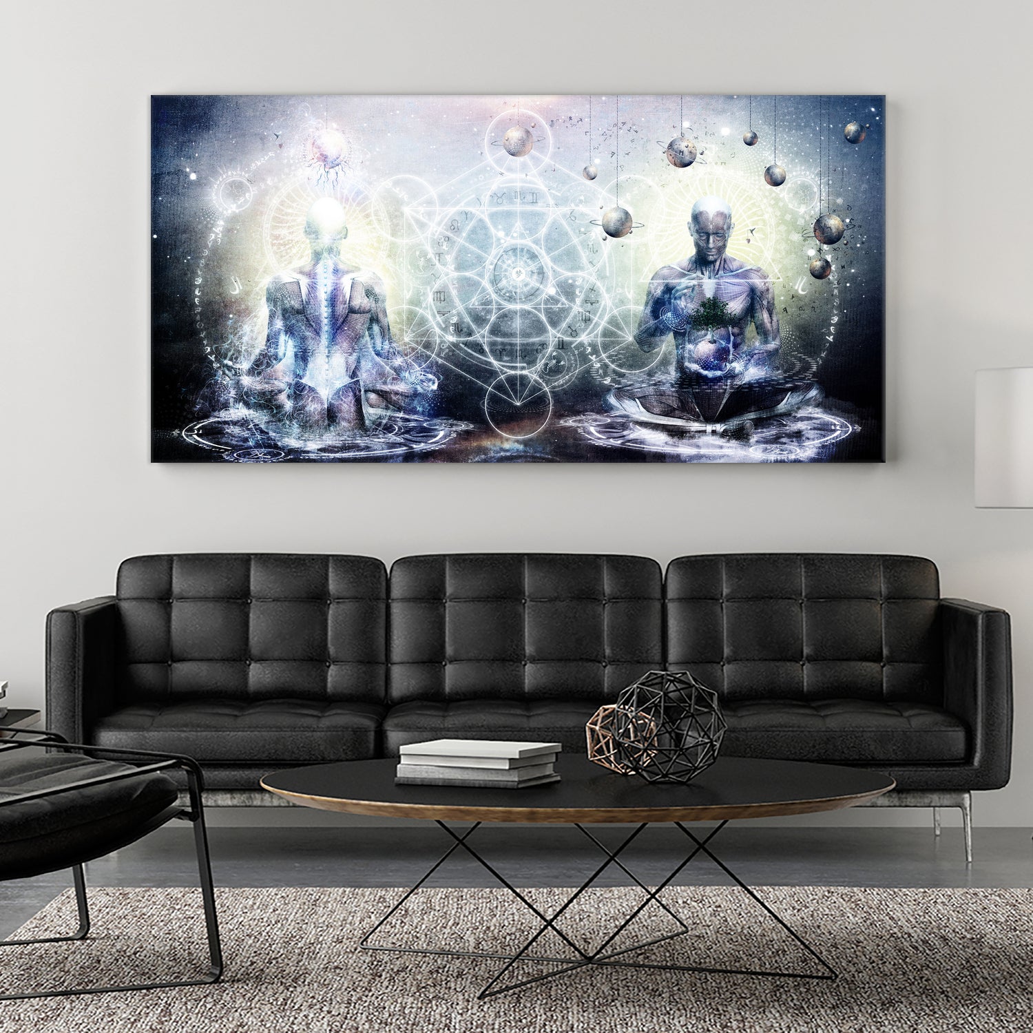 Experience So Lucid Discovery So Clear by Cameron Gray on GIANT ART - blue digital painting