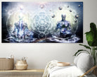 Experience So Lucid Discovery So Clear by Cameron Gray on GIANT ART - blue digital painting