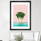 Palm Beach by Anders Wasser on GIANT ART - pink photo illustration