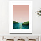 Melon Shore by Anders Wasser on GIANT ART - pink photo illustration