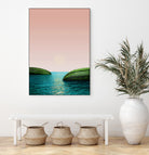 Melon Shore by Anders Wasser on GIANT ART - pink photo illustration