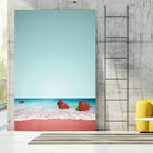 Strawberry Shore by Anders Wasser on GIANT ART - blue photo illustration