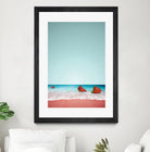 Strawberry Shore by Anders Wasser on GIANT ART - blue photo illustration