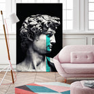 Crying David by Menelaos Trompoukis on GIANT ART - black digital painting