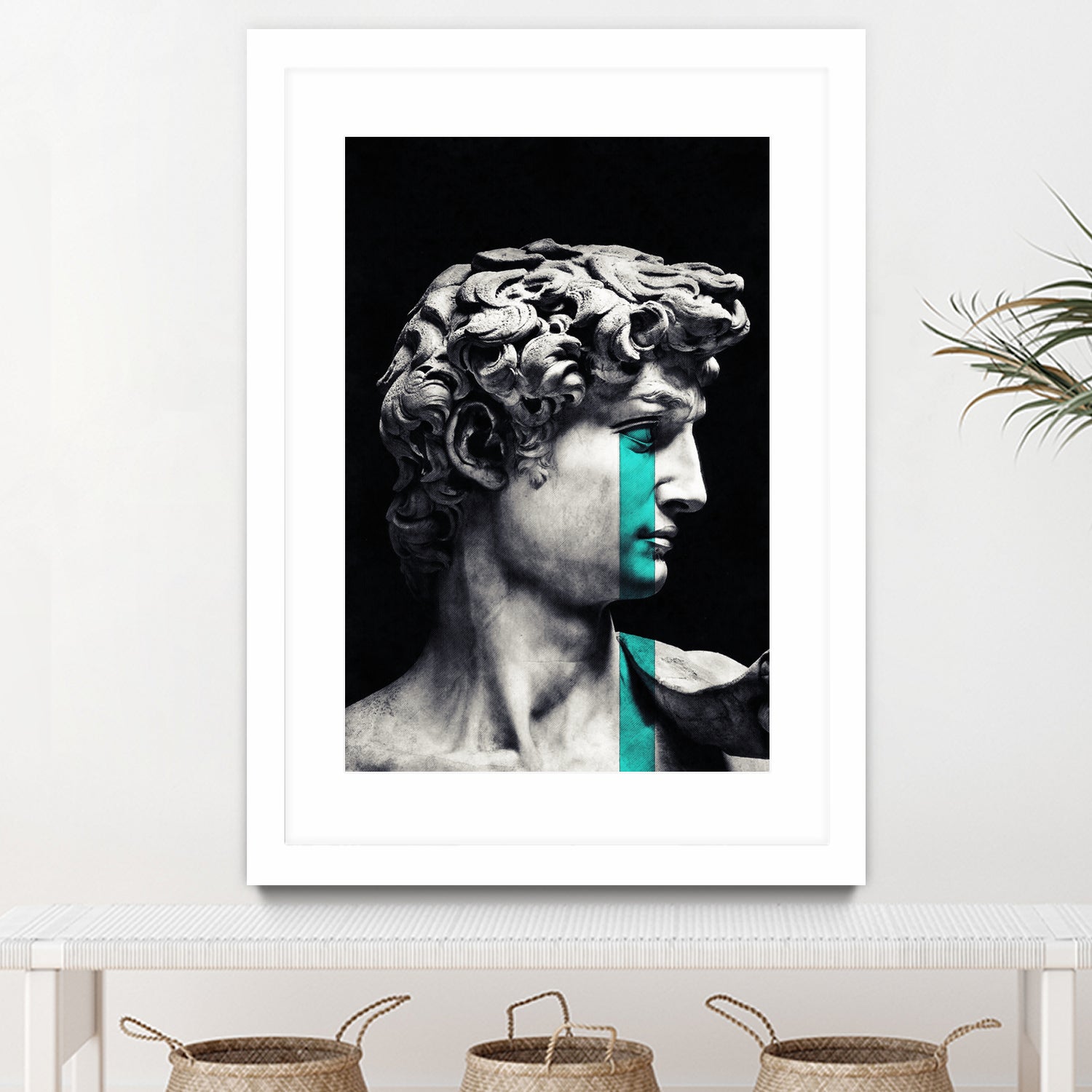 Crying David by Menelaos Trompoukis on GIANT ART - black digital painting