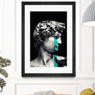 Crying David by Menelaos Trompoukis on GIANT ART - black digital painting