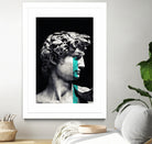 Crying David by Menelaos Trompoukis on GIANT ART - black digital painting