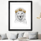 Festival lion (color version) by Solti Balázs on GIANT ART - white digital drawing