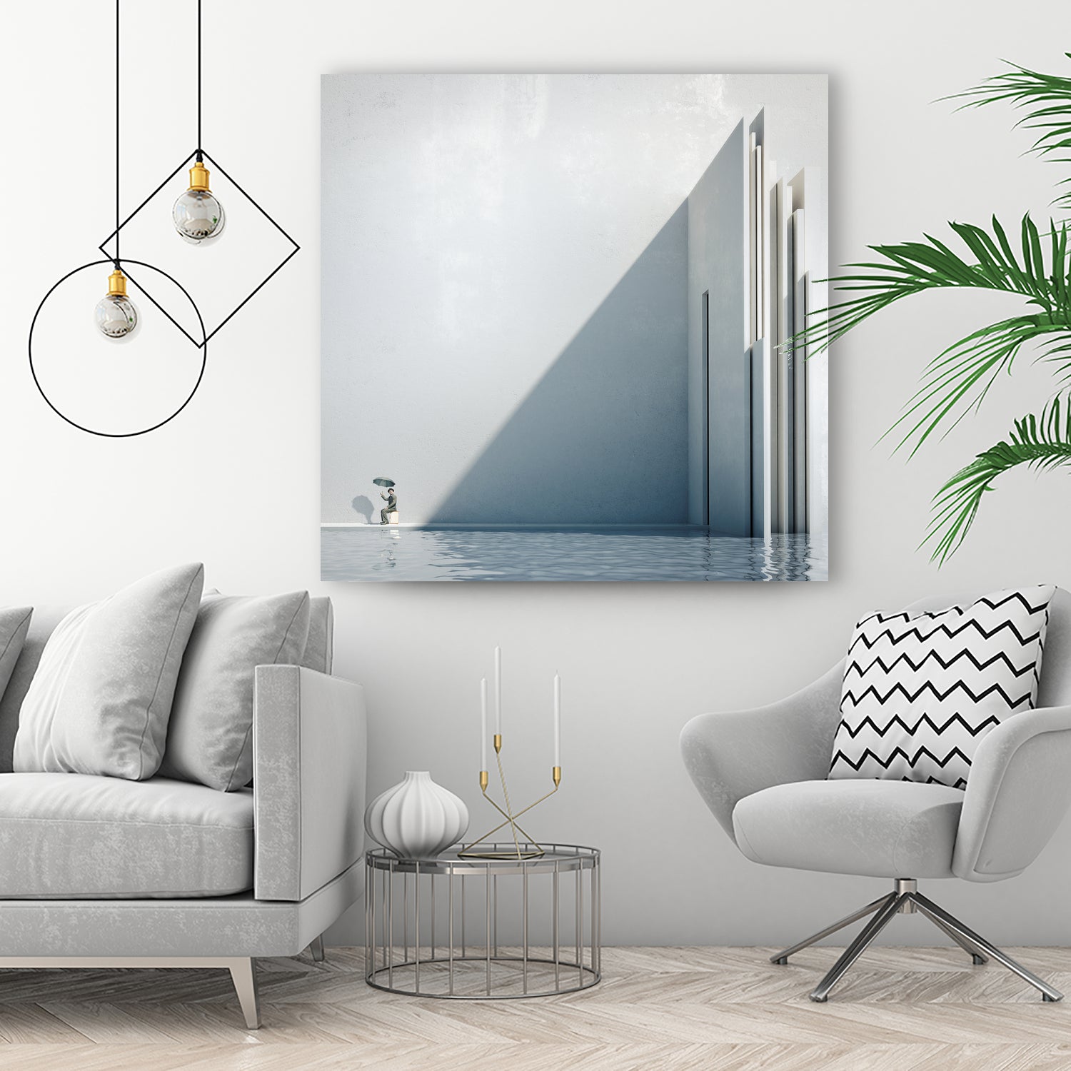 Perennial quest by Michele Durazzi on GIANT ART - white 3d art