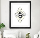 Bee Confident by Barbara Hollaus on GIANT ART - white digital drawing