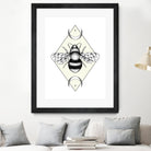 Bee Confident by Barbara Hollaus on GIANT ART - white digital drawing