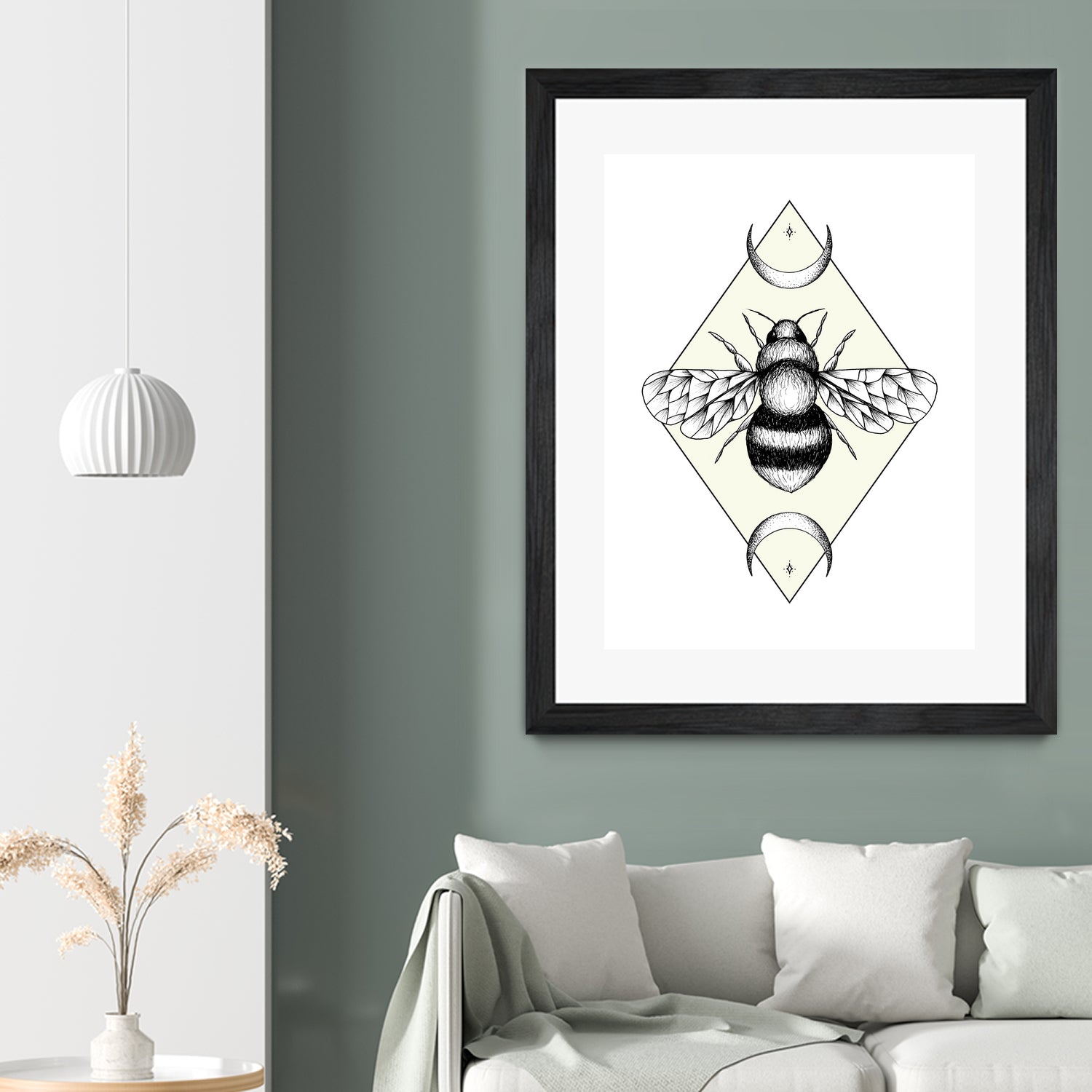 Bee Confident by Barbara Hollaus on GIANT ART - white digital drawing