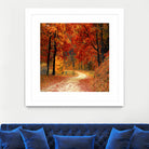 RED LEAF TREES by Mohd Azhari Enuar on GIANT ART - red photo manipulation