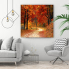 RED LEAF TREES by Mohd Azhari Enuar on GIANT ART - red photo manipulation