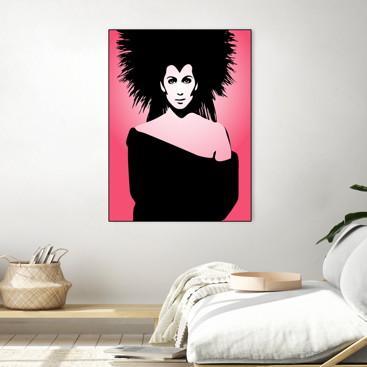 Cher | Pop Art by William Cuccio on GIANT ART - pink digital drawing