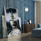 Tree Lady by Menelaos Trompoukis on GIANT ART - green digital painting