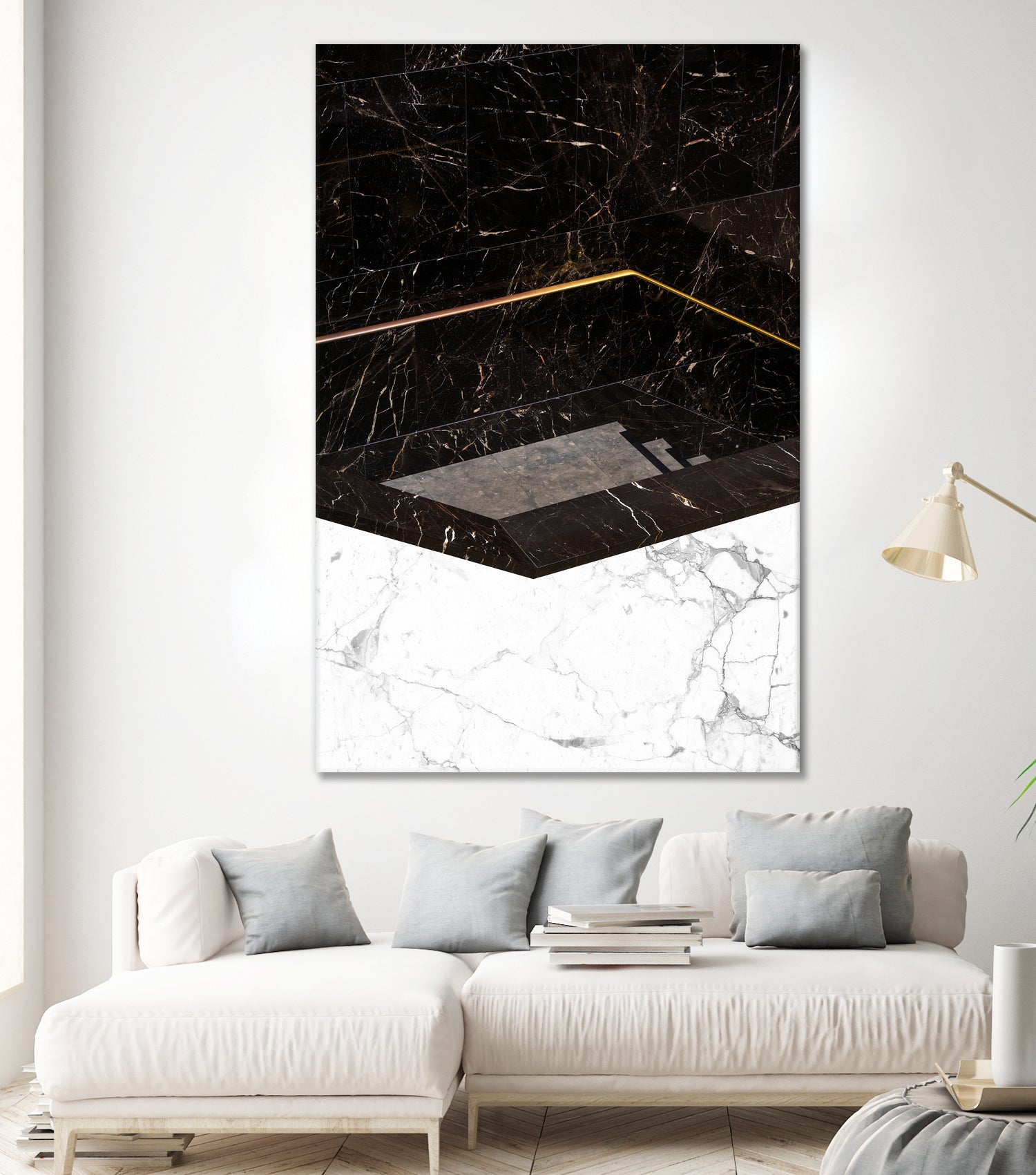 Marble Paradox by Uma Gokhale on GIANT ART - black digital painting