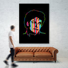 Michael Jackson | Dark | Pop Art by William Cuccio on GIANT ART - black digital drawing