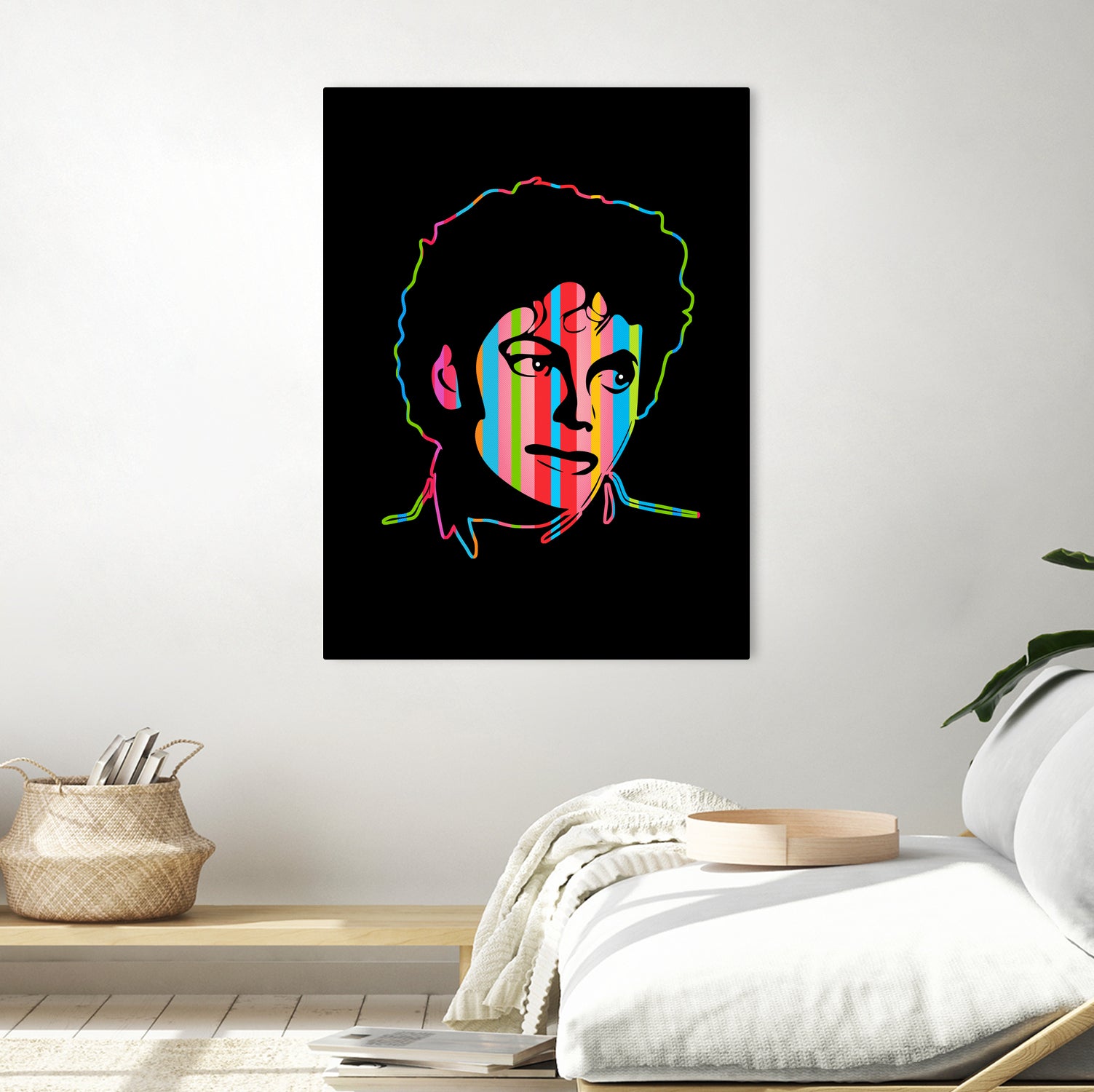 Michael Jackson | Dark | Pop Art by William Cuccio on GIANT ART - black digital drawing