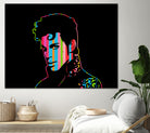 Prince | Dark | Pop Art by William Cuccio on GIANT ART - black digital drawing