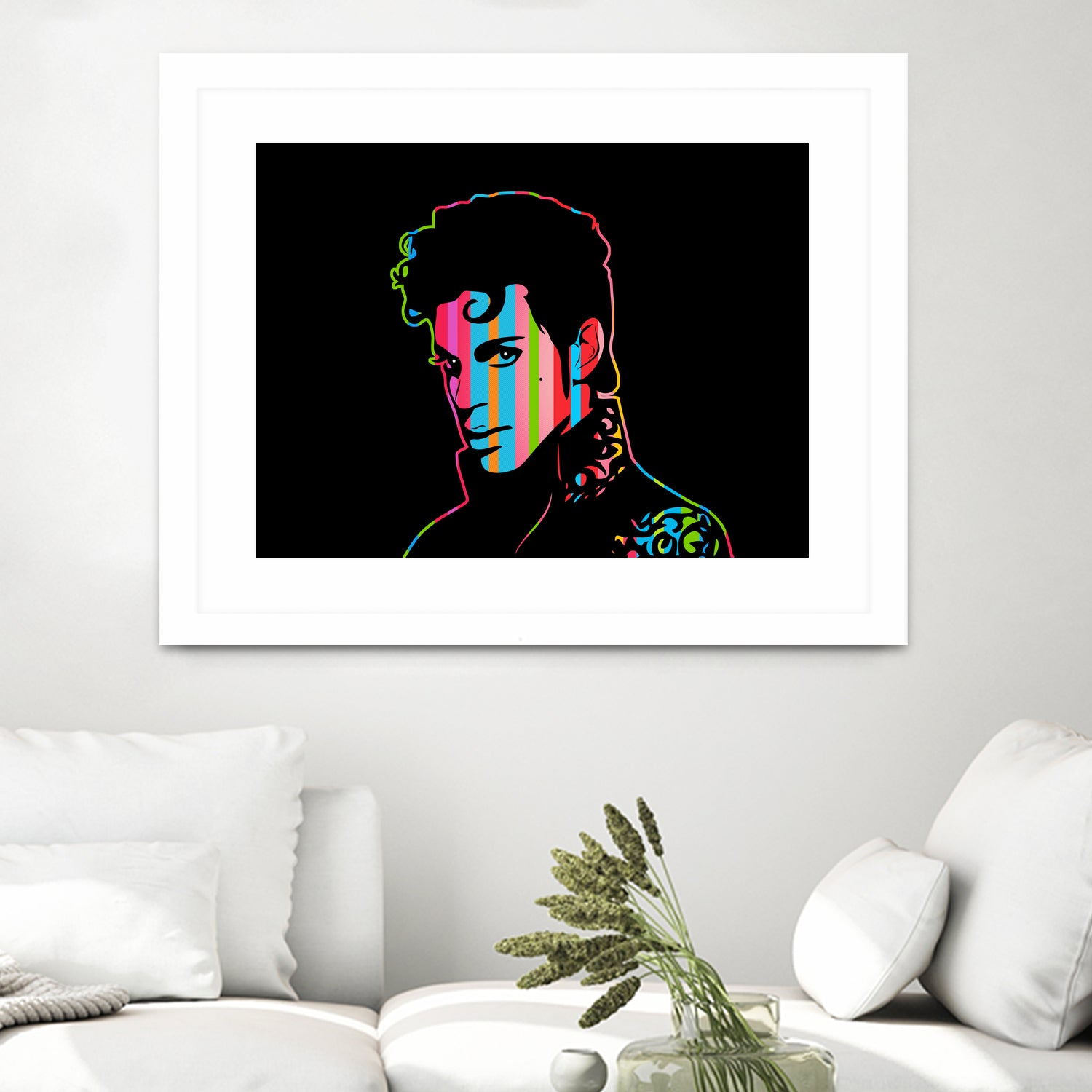 Prince | Dark | Pop Art by William Cuccio on GIANT ART - black digital drawing