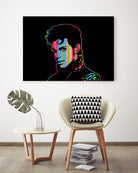 Prince | Dark | Pop Art by William Cuccio on GIANT ART - black digital drawing