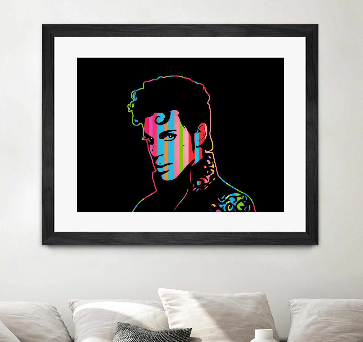 Prince | Dark | Pop Art by William Cuccio on GIANT ART - black digital drawing