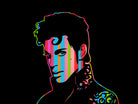 Prince | Dark | Pop Art by William Cuccio on GIANT ART - black digital drawing