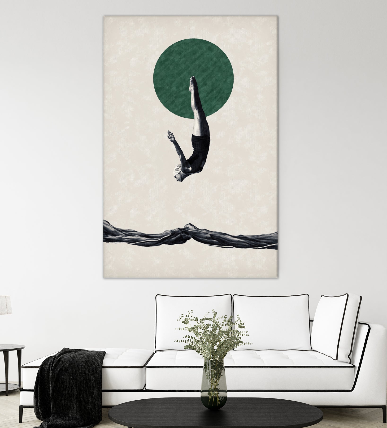 Dive ... by Menelaos Trompoukis on GIANT ART - white digital painting