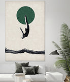 Dive ... by Menelaos Trompoukis on GIANT ART - white digital painting